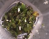A picture of step 1 of Mint Margarita.
