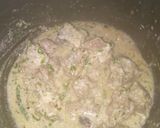A picture of step 3 of Mutton Pulao.