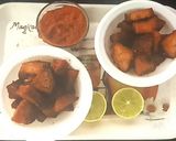A picture of step 3 of Masala purple yam / kand.