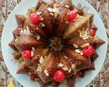 Foto del paso 16 de la receta Cherries Marraschino zebra bundt cake!!!
