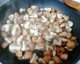 Foto del paso 2 de la receta: Gulas con portobello, huevo y jamón