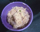 A picture of step 1 of Manchurian chicken.
