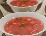 A picture of step 6 of Red Hot and sour soup.