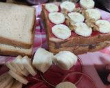 A picture of step 5 of Choco walnut bread pudding dessert.