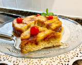 Foto del paso 20 de la receta: Pastel con plátano caramelizado