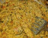 A picture of step 4 of Methi daal.