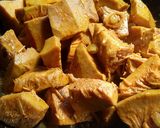 A picture of step 7 of Enchor Chingri/Raw jackfruit with prawns/EnchorChingri Malaikari.