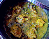 Foto del paso 14 de la receta: Pollo en salsa verde cremosa con champiñones laminados