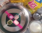 A picture of step 1 of Laadi Pav.