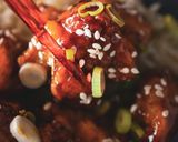 A picture of step 5 of Seriously Addictive Crispy Teriyaki Chicken Bites.