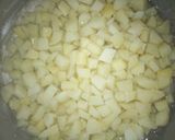 A picture of step 1 of Potato Gulala.
