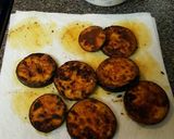 A picture of step 4 of spicy egg plant fry.