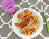 Foto del paso 12 de la receta Paella de pollo con verduras