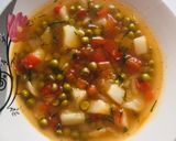 Pas rețetă Ciorbă de mazăre cu legume 3 fotografie