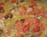 Spaghetti with mushrooms and fresh tomatoes recipe step 2 photo
