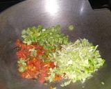 A picture of step 1 of Desi Burger.