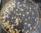 A picture of step 1 of Black Sesame Seeds & Cashews Chikki Roundels.