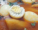 A picture of step 7 of Andaai Allu gravy.