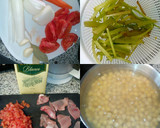 Foto del paso 1 de la receta: Garbanzos con pollo y borraja