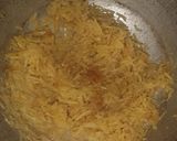 A picture of step 2 of Sweet Potato kheer.