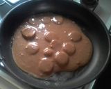 Foto del paso 4 de la receta: Panqueques de chocolate con banana🍌☕🌁