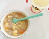 รูปขั้นตอนการทำที่ 4 ของ โจ๊กปลาด​อลลี่​เต้าหู้​ไข่​ (อาหารเด็ก)​