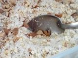 Barras de cereal con avena y coco