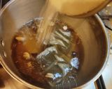 A picture of step 5 of Kashmiri kahwa Tea.