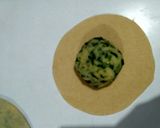 A picture of step 3 of Sunflower potato paratha.