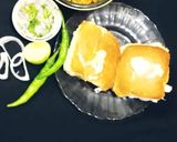A picture of step 5 of Burji pav.