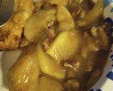 A picture of step 3 of Honey Butter Fried Apples.