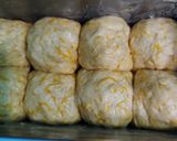 Foto langkah ke 6 dari resep Roti Sobek Labu Kuning (Tanpa Telur).