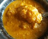 A picture of step 3 of Goan Mango (Ghonta) Sasav.