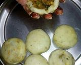 A picture of step 11 of Aalu or chana dal ka cutlets.