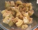 A picture of step 4 of Sweet Potatoes chaat.