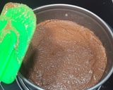 Foto del paso 3 de la receta Tarta de cumple! chocolate sin azúcar rellena de nata de coco
