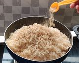 A picture of step 7 of Veg fried rice.