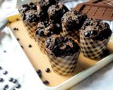 Foto langkah ke 10 dari resep 244. Banana Double Choco Muffin Cake.