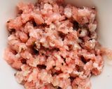 Hình bước làm 2 của món Canh xà lách xoong thịt bằm