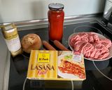 Foto del paso 1 de la receta: Lasaña de pollo y pavo