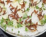 A picture of step 4 of Vegetable layer biryani.