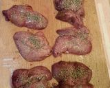 Csirkemáj baconbe tekerve recept fázis 2 fotója