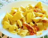 Foto del paso 7 de la receta: Pappardelle caseros con bacon y hortalizas