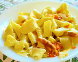 Foto del paso 7 de la receta: Pappardelle caseros con bacon y hortalizas