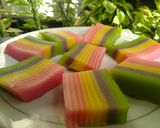 Foto langkah ke 6 dari resep Lapis rainbow 🌺.