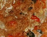 A picture of step 4 of Eral Thokku.