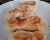 Foto del paso 2 de la receta: Rollitos de pollo y bacon en salsa de almendra