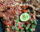 Foto langkah ke 7 dari resep Sambal Korek Mentahan Kacang Panjang.