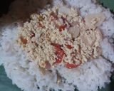 Foto langkah ke 4 dari resep Nasi Bakar Isi Tahu-Telor.
