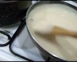 A picture of step 8 of Rose Mahalabia (Arabian dessert) Milk pudding.